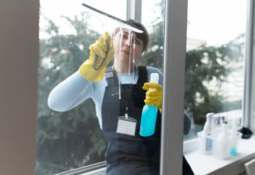 Nettoyage de vitres intérieures et extérieures à Frénouville